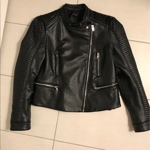 Zara Faux Leather Jacket size XL