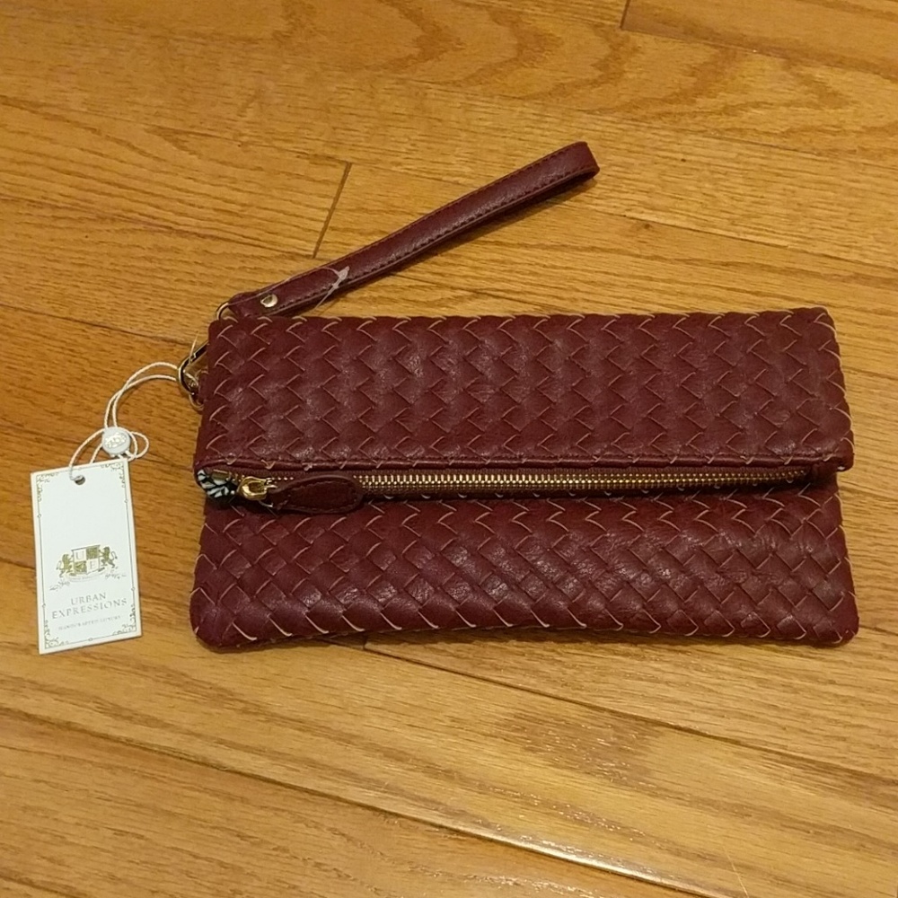 Urban Expressions Bordeaux Trisha VEGAN Clutch