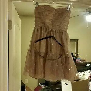 Adorable strapless lace dress