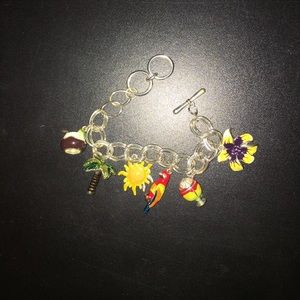 Island themed charm bracelet!