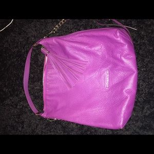 Purple Michael Kors tote