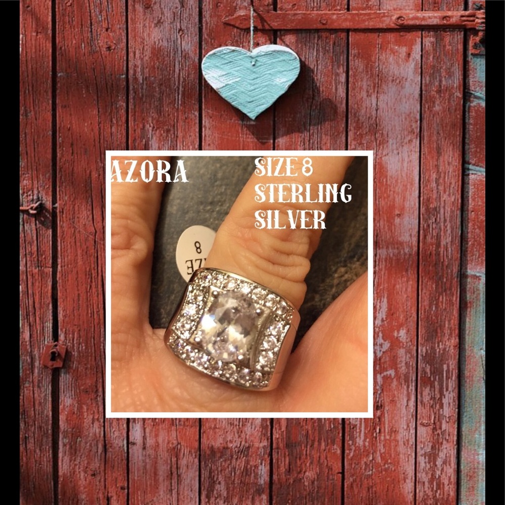 Sterling silver ring size 8