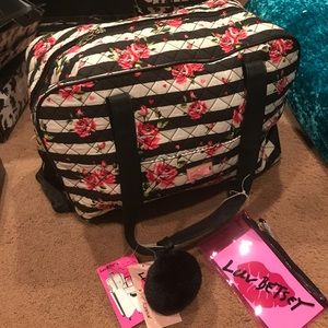 Brand New Betsey Johnson Duffle Bag