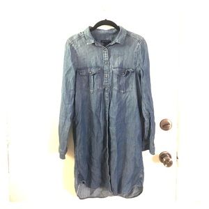 Jean shirt dress