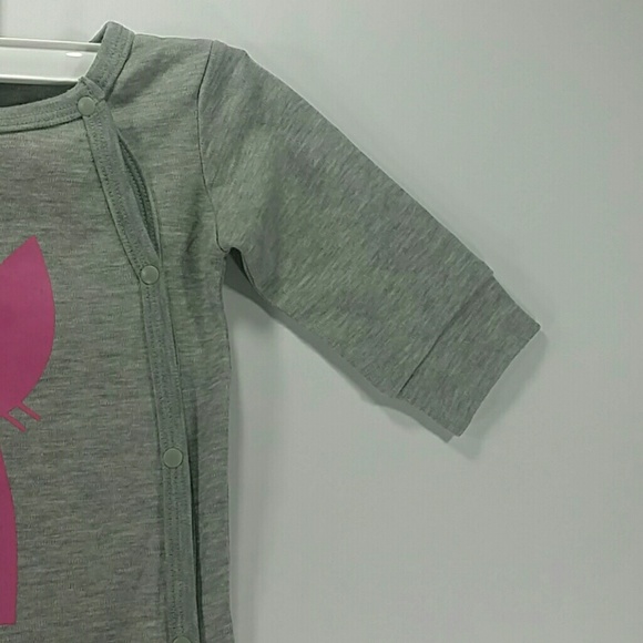 Gray Kitty Bodysuit. Kids - Picture 2 of 5