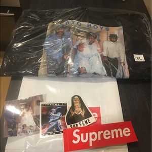 Supreme x Rap-a-lot hoodie .