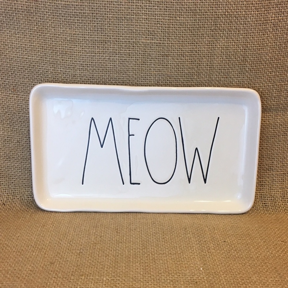 Rae Dunn Meow Tray
