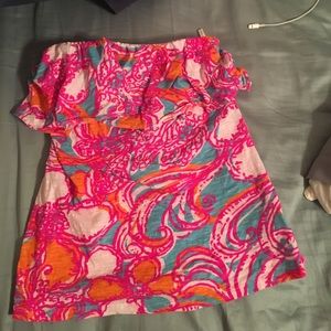 Lilly Pulitzer strapless 🚫SOLD🚫