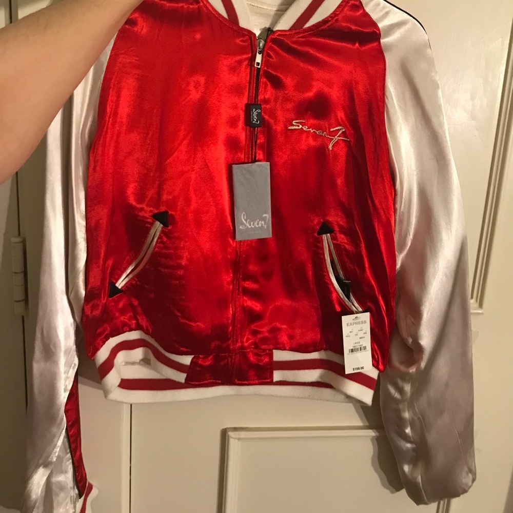 Limited edition bomber jacket. Reversible.