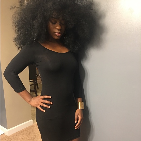 Black forever 21 bodycon dress - Picture 4 of 4