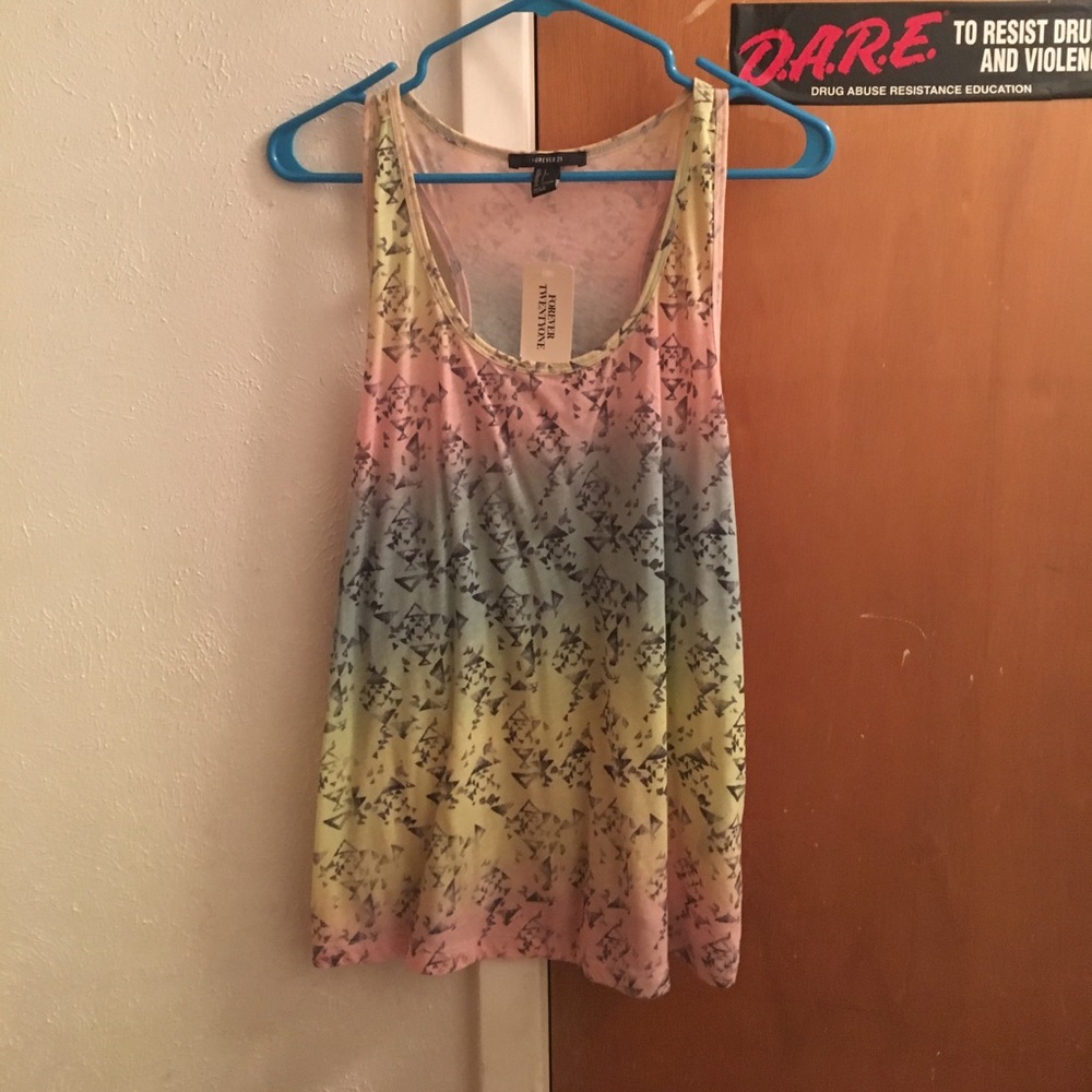 Aztec Print Tank Top