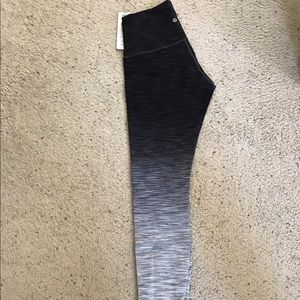 Lululemon Wunder Under Ombre Leggings size 10