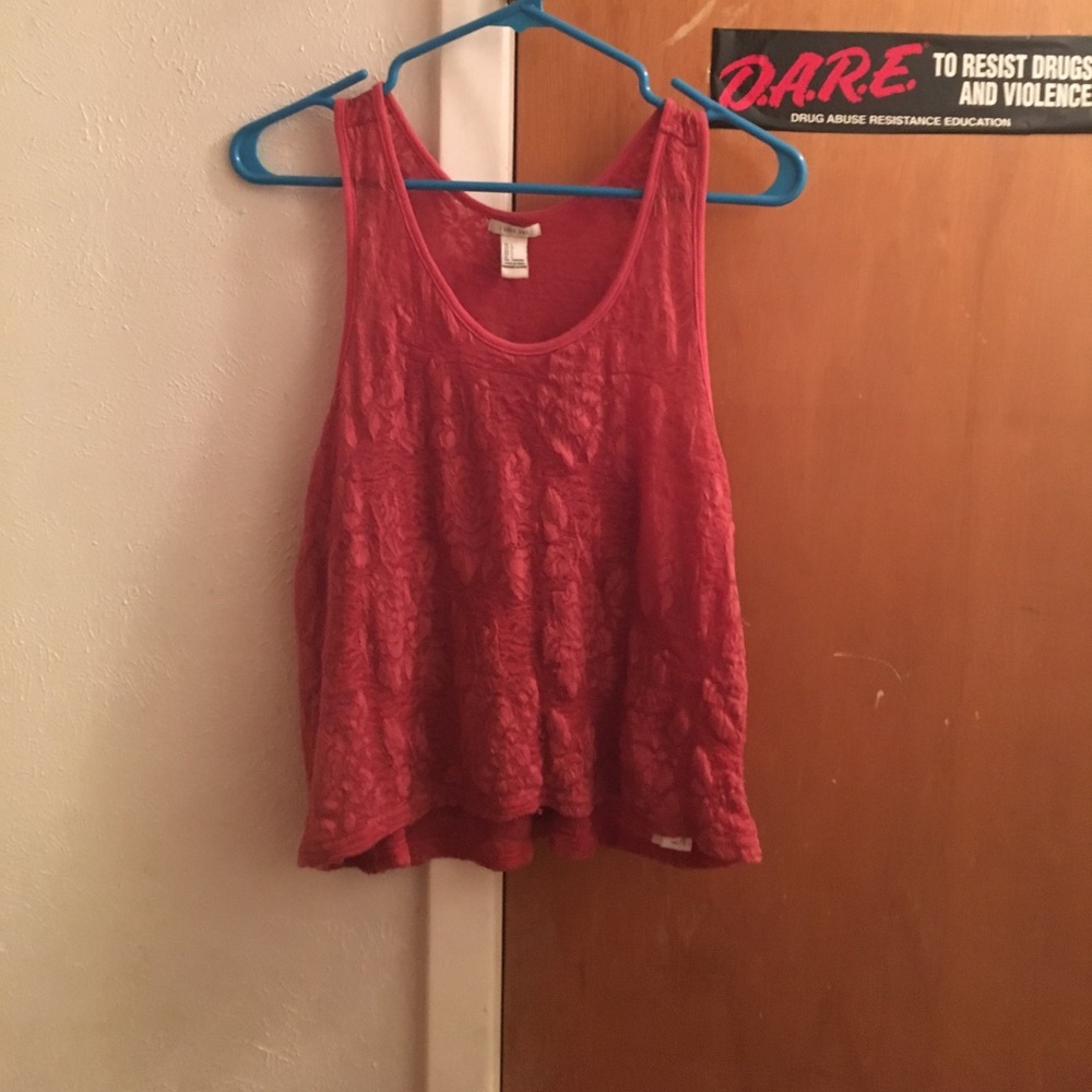 Burnt Orange Crop Top