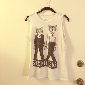 Sex kittens muscle tee