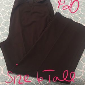 Lane Bryant size 6 Tall (24) Dress Pants