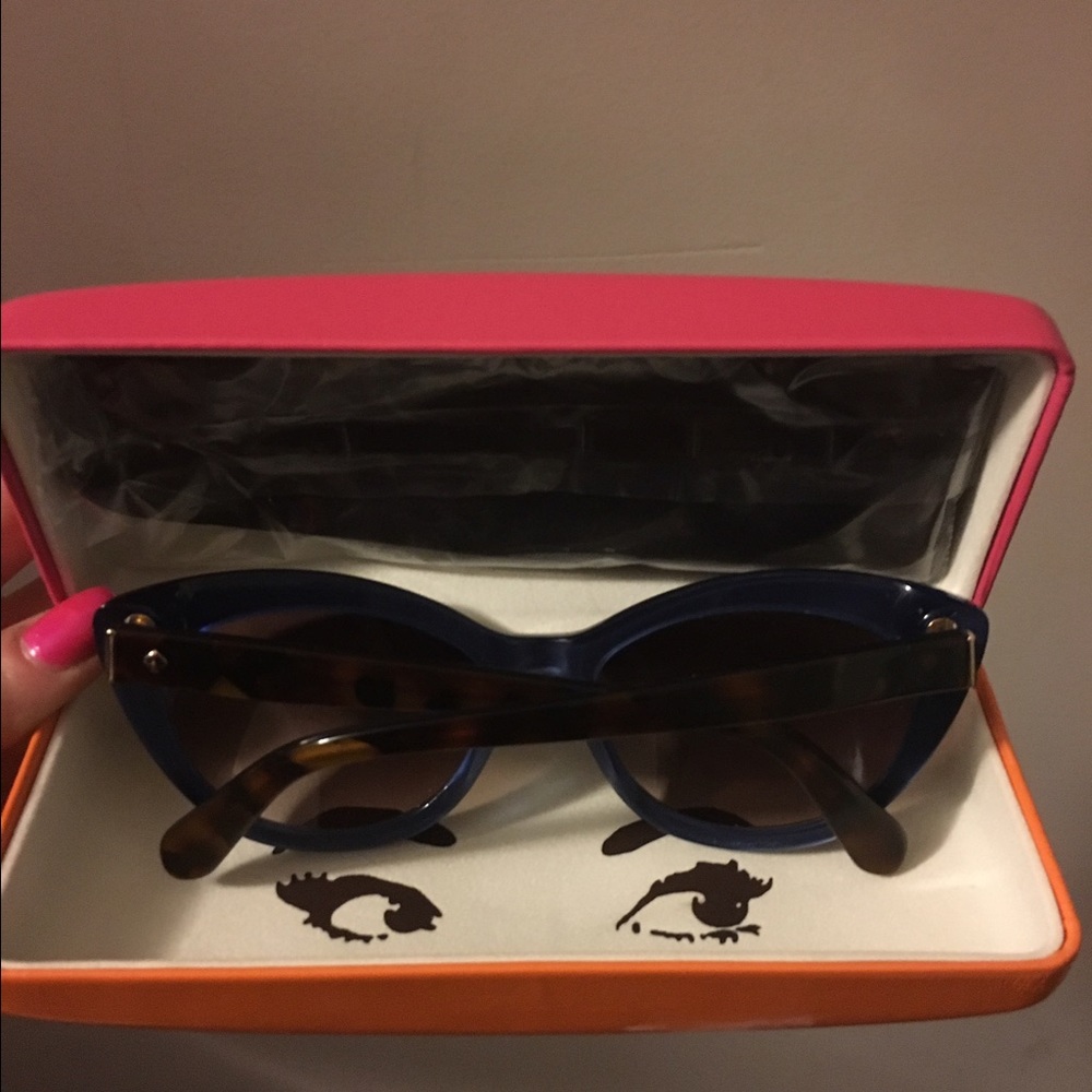 Kate Spade tortoise shell cat eye sunglasses