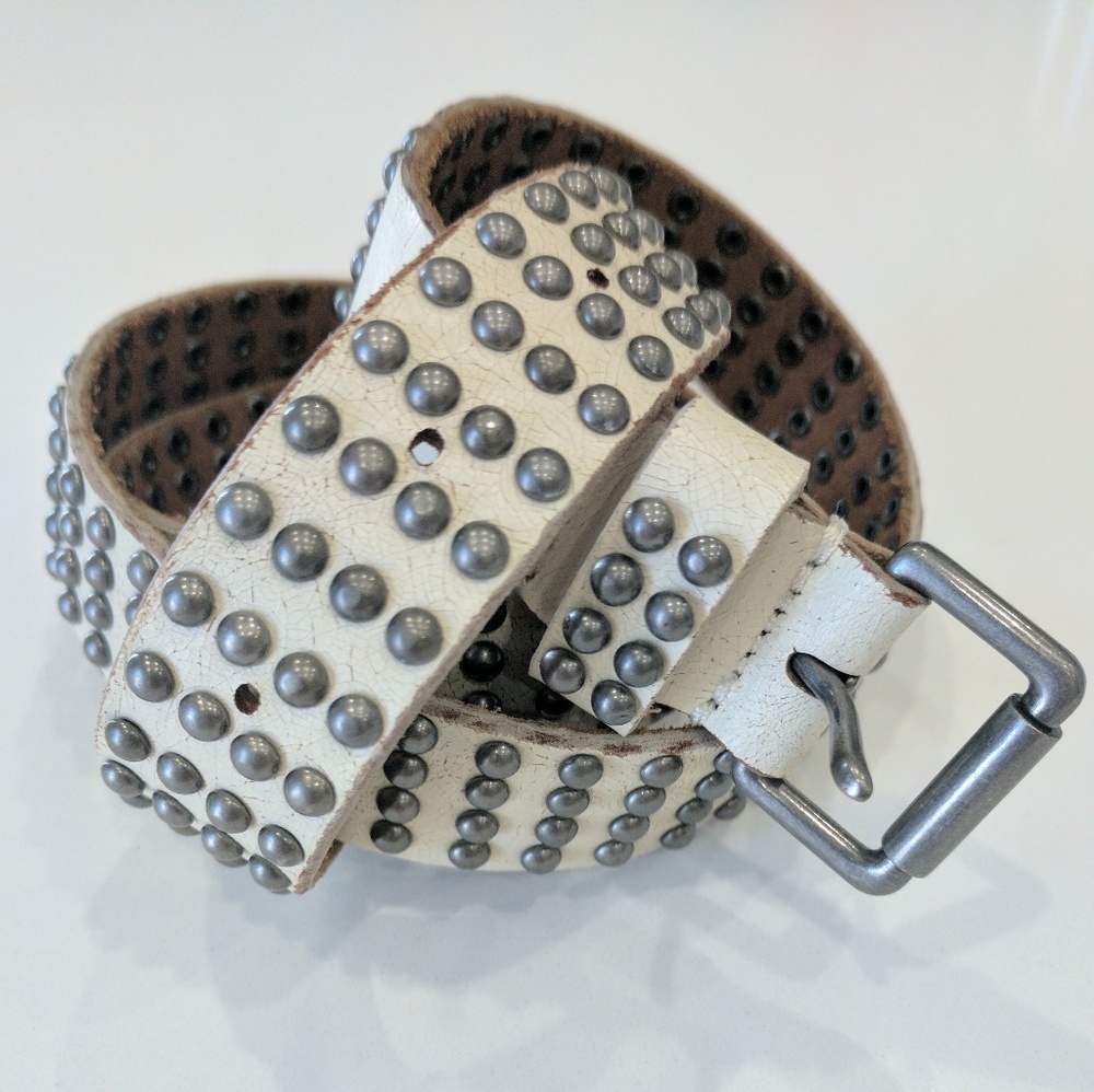 J.Crew Studded Leather Belt