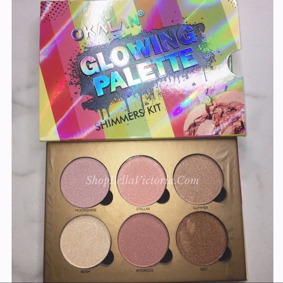 Makeup Goldglowing Shimmer Highlight Palette Poshmark