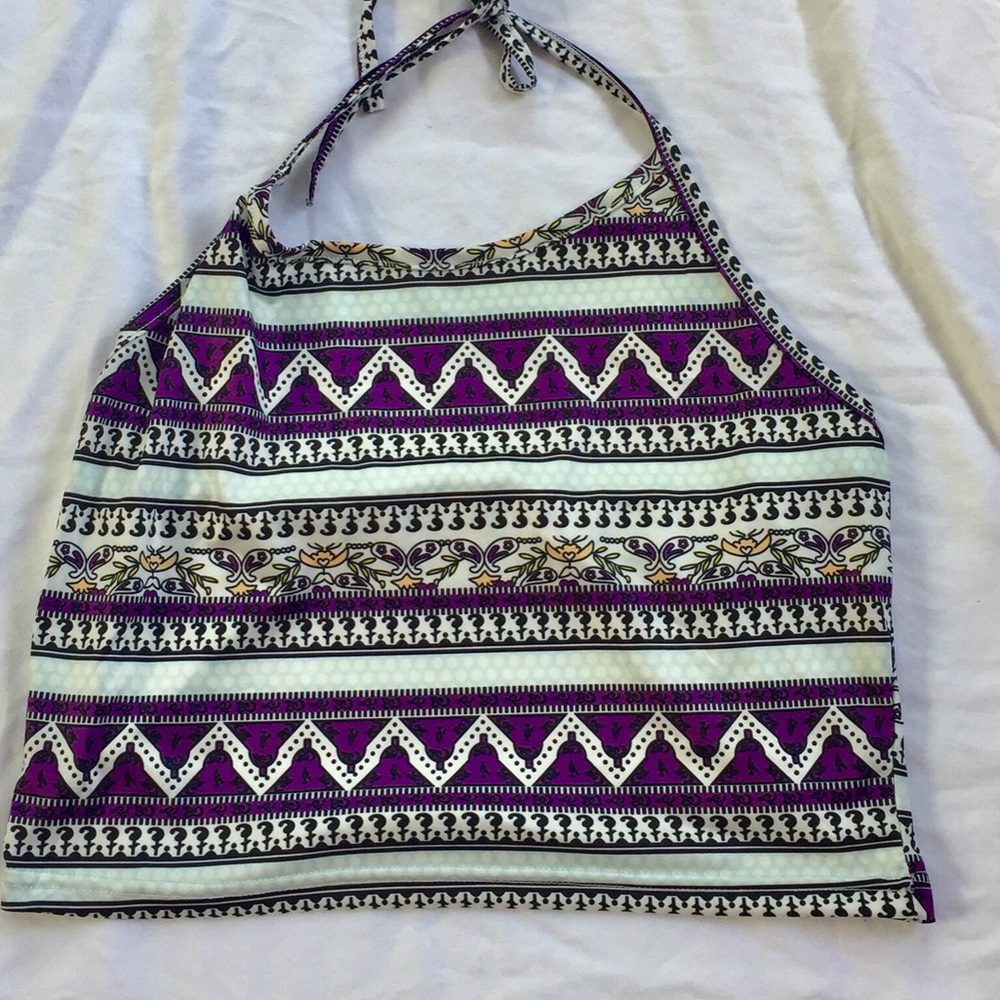 3/10$🔴SALE BOHO CROPPED HALTER CHOICE/COLOR - Picture 8 of 8