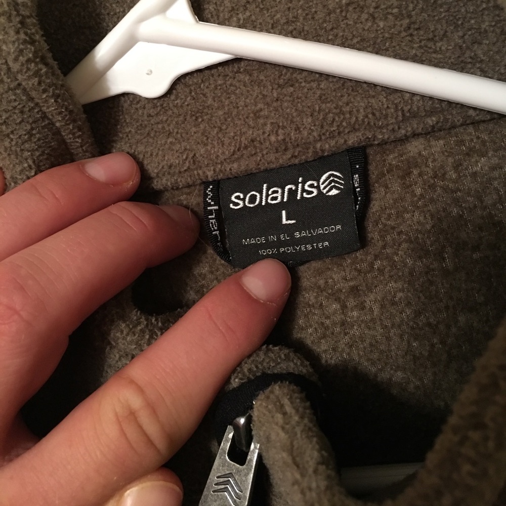 Large Solaris polyester jacket. - Picture 2 of 2