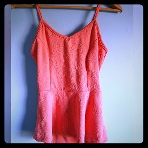 Wet Seal Peplum Tank Top