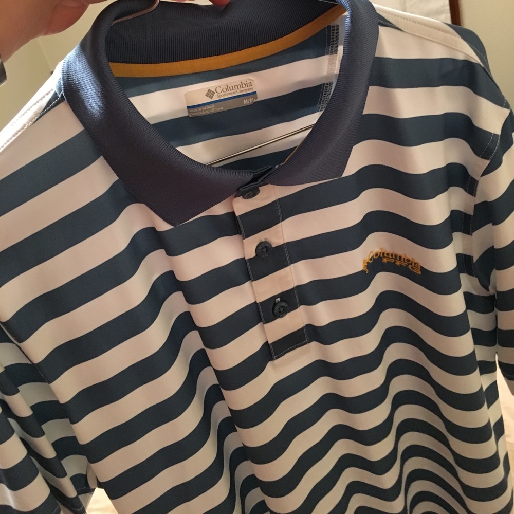 Columbia fishing polo
