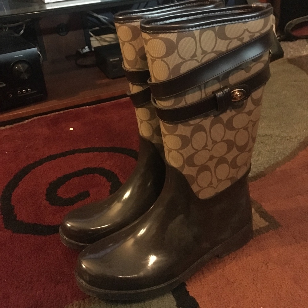 COACH MID RAINBOOTS