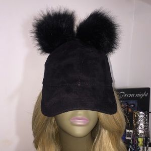 Double Pom Cap