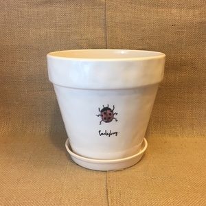 Rae Dunn Ladybug Planter