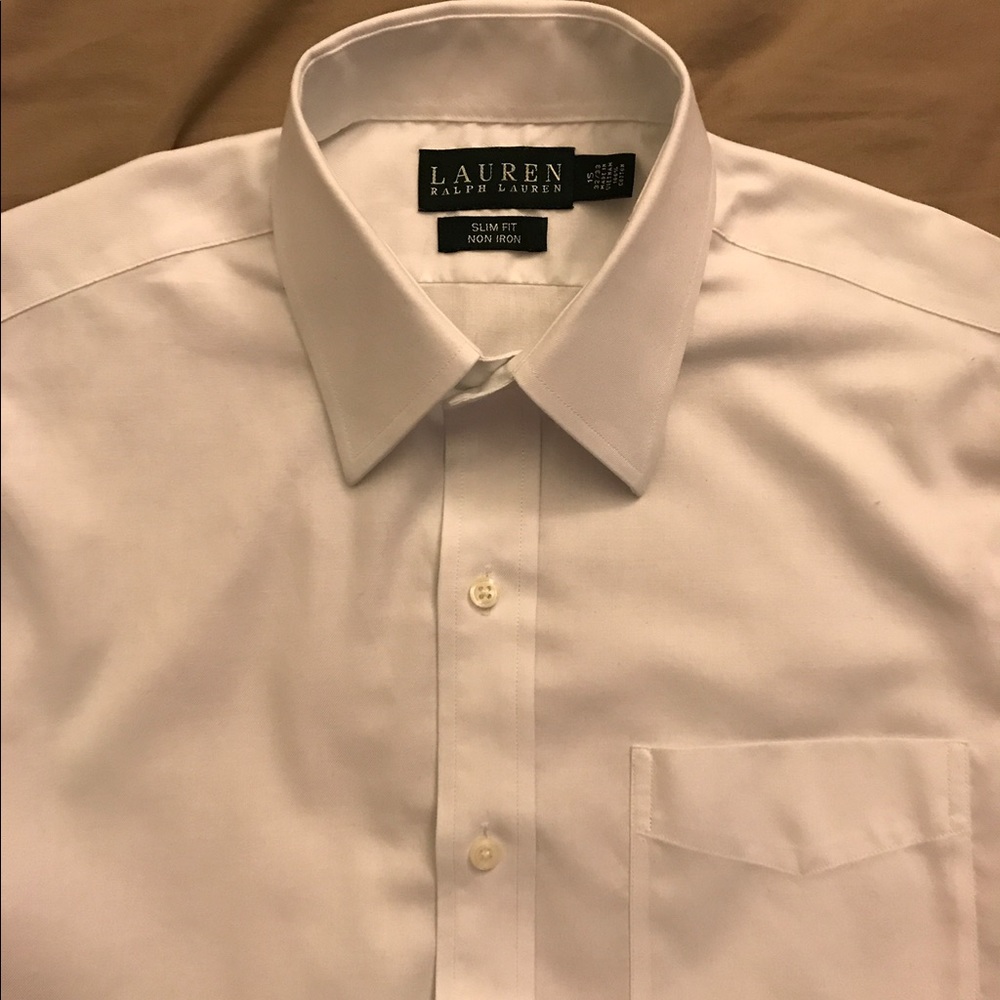 Slim fit Ralph Lauren non iron dress shirt