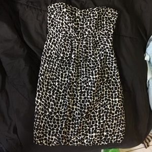 White House Black Market Strapless Dress