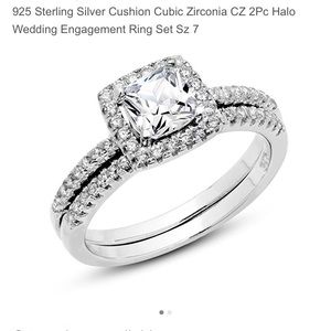 💍 Cubic zirconium Sterling Silver Ring