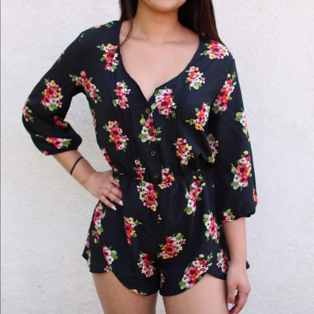 Floral romper