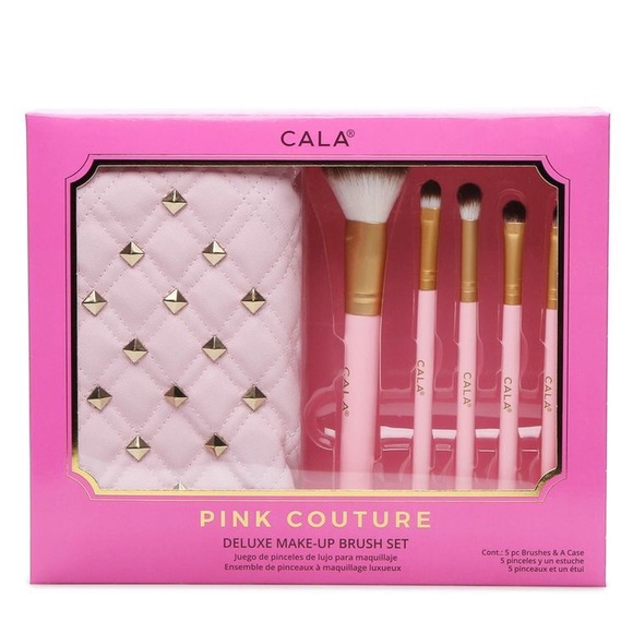 Cala Other - [cala] pink couture deluxe make-up brush set