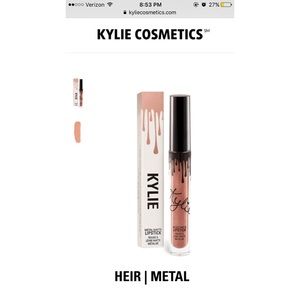 Kylie Cosmetics Metal Matte Lipstick Heir