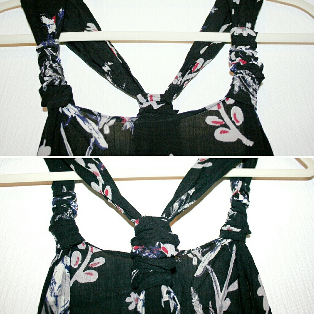 ⚡LAST 1!⚡Botanical & Bird T-Back Maxi Dress NWOT - Picture 5 of 7