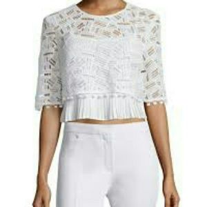 French Connection lace top