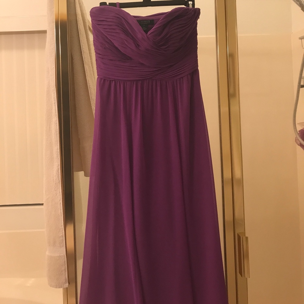 Purple dress