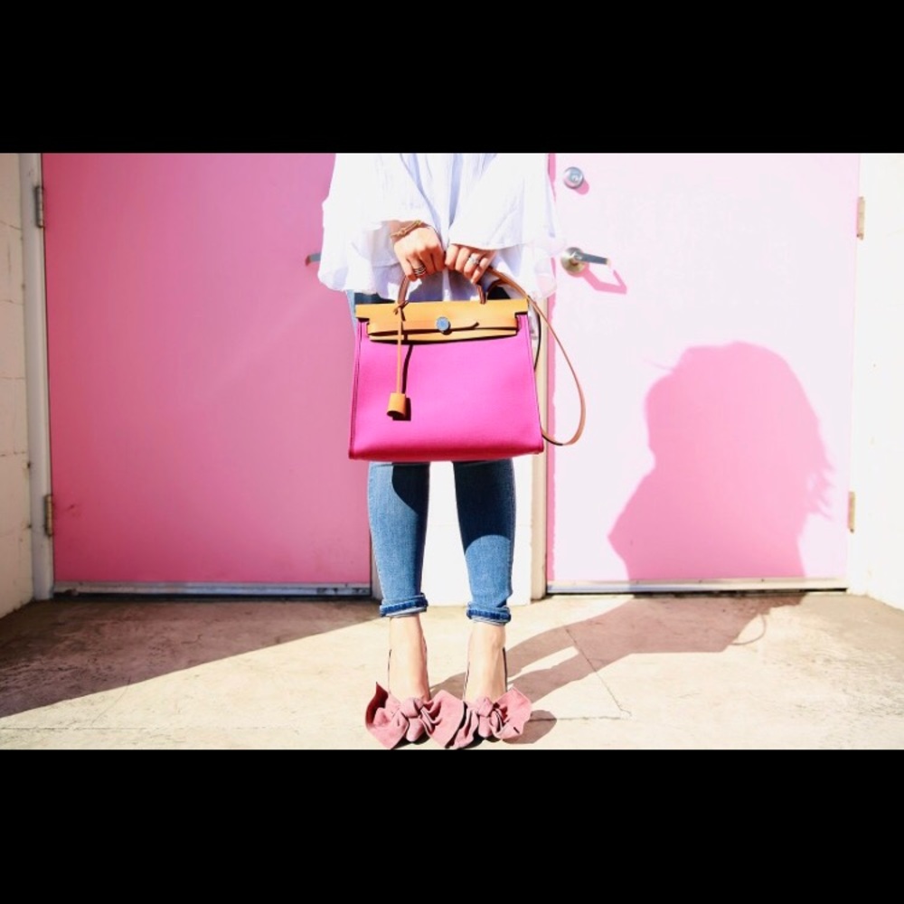 🎀Jeffrey Campbell Grandame Heels (in Pink/Blush)