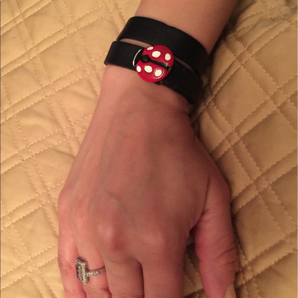 Marc Jacobs vintage lady bug bracelet