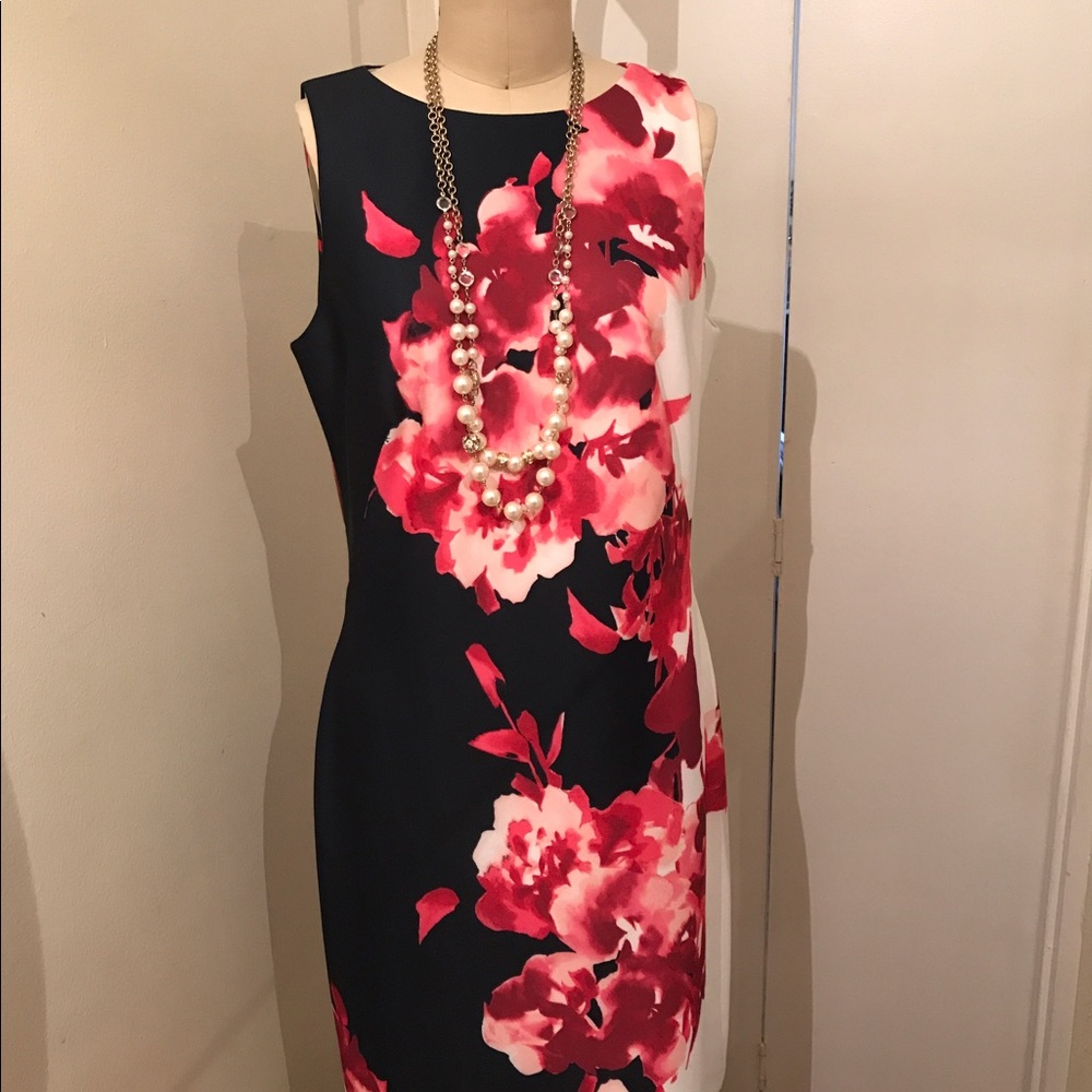 Lauren Ralph Lauren Print Floral Sheath Dress