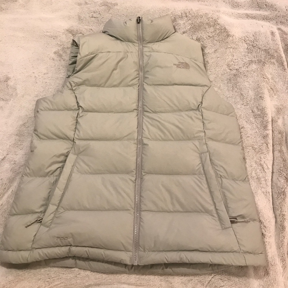 Puffy North Face vest