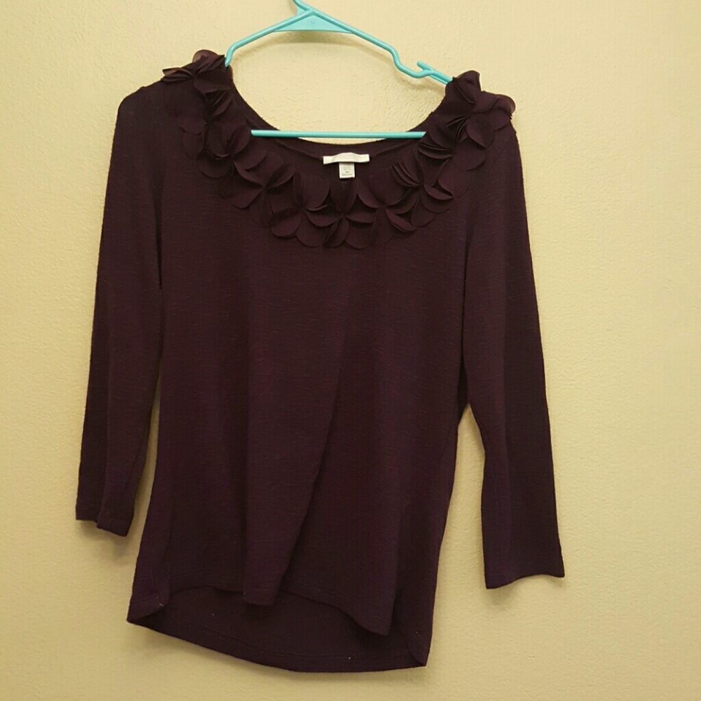 Plum blouse
