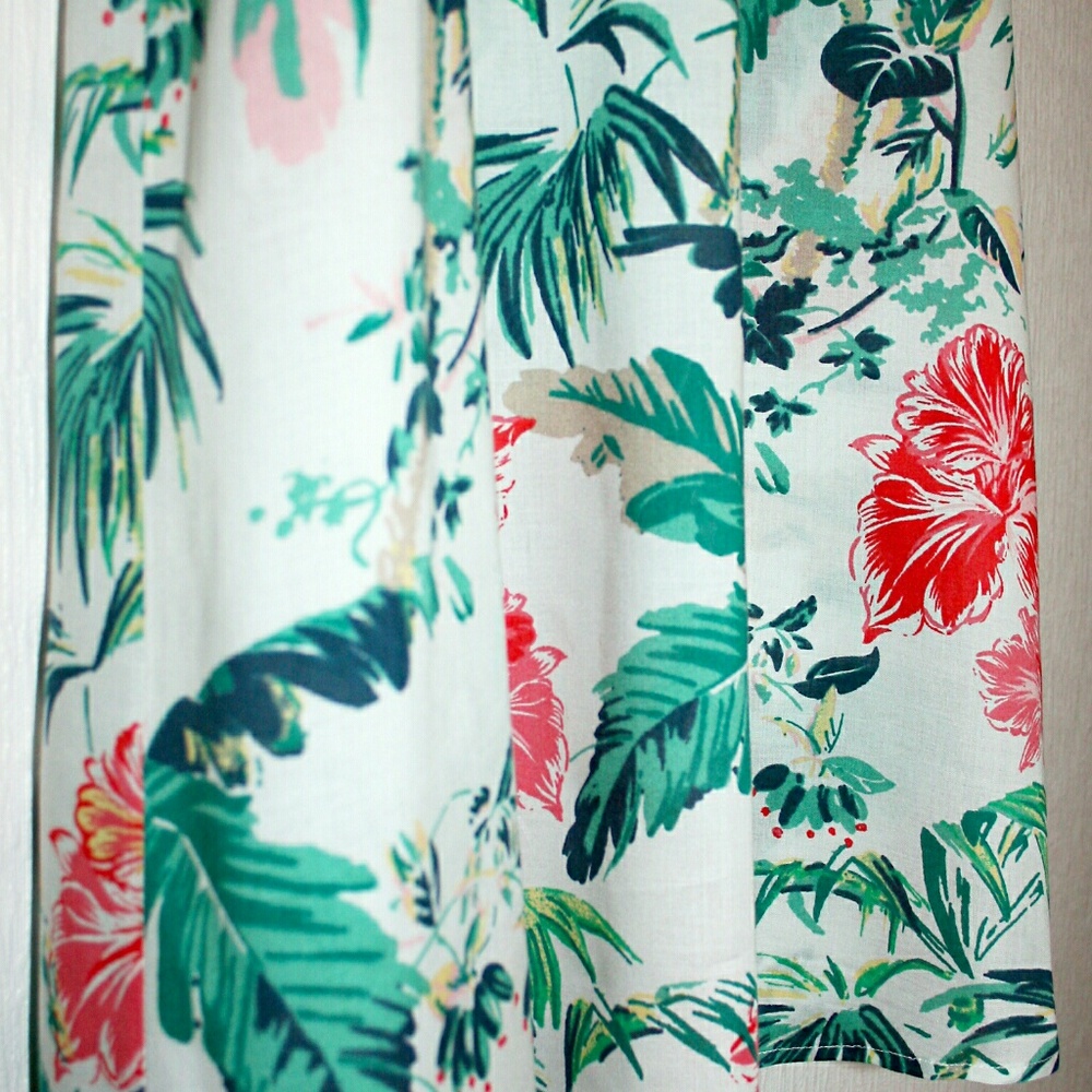 ⚡LAST ONE!⚡Tropical Print Pocketed Maxi Dress NWOT - Picture 6 of 7