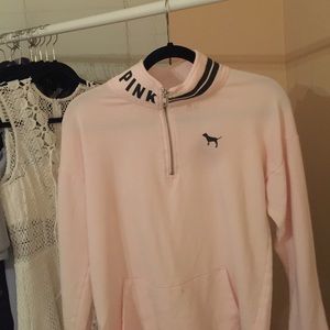 PINK half zip