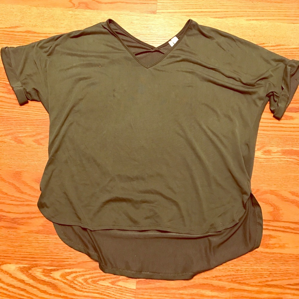 Olive Green Top