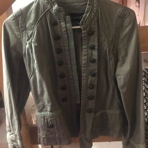 Faux army jacket