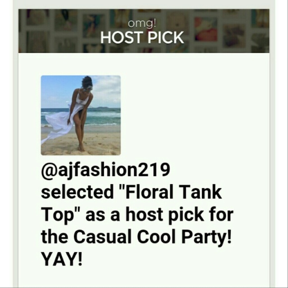 Floral Tank Top - Picture 4 of 4