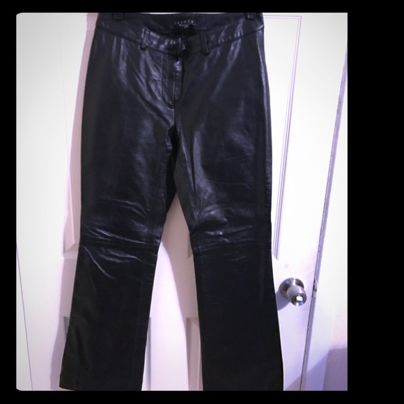 Theory Pants - Theory leather pants
