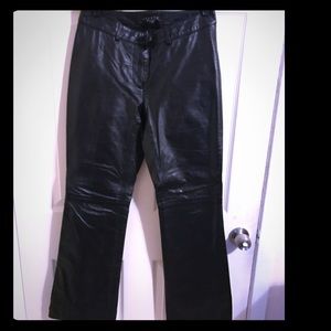 Theory leather pants